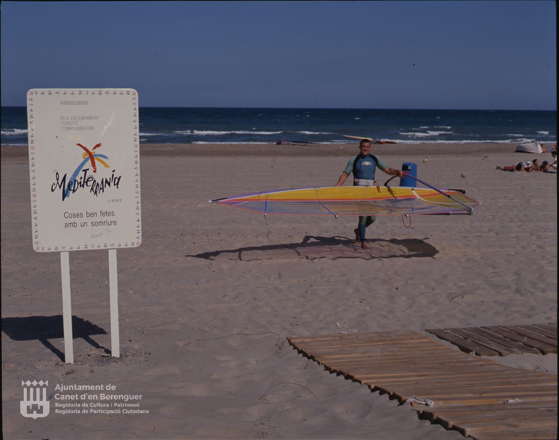 Platja cartell Mediterrania