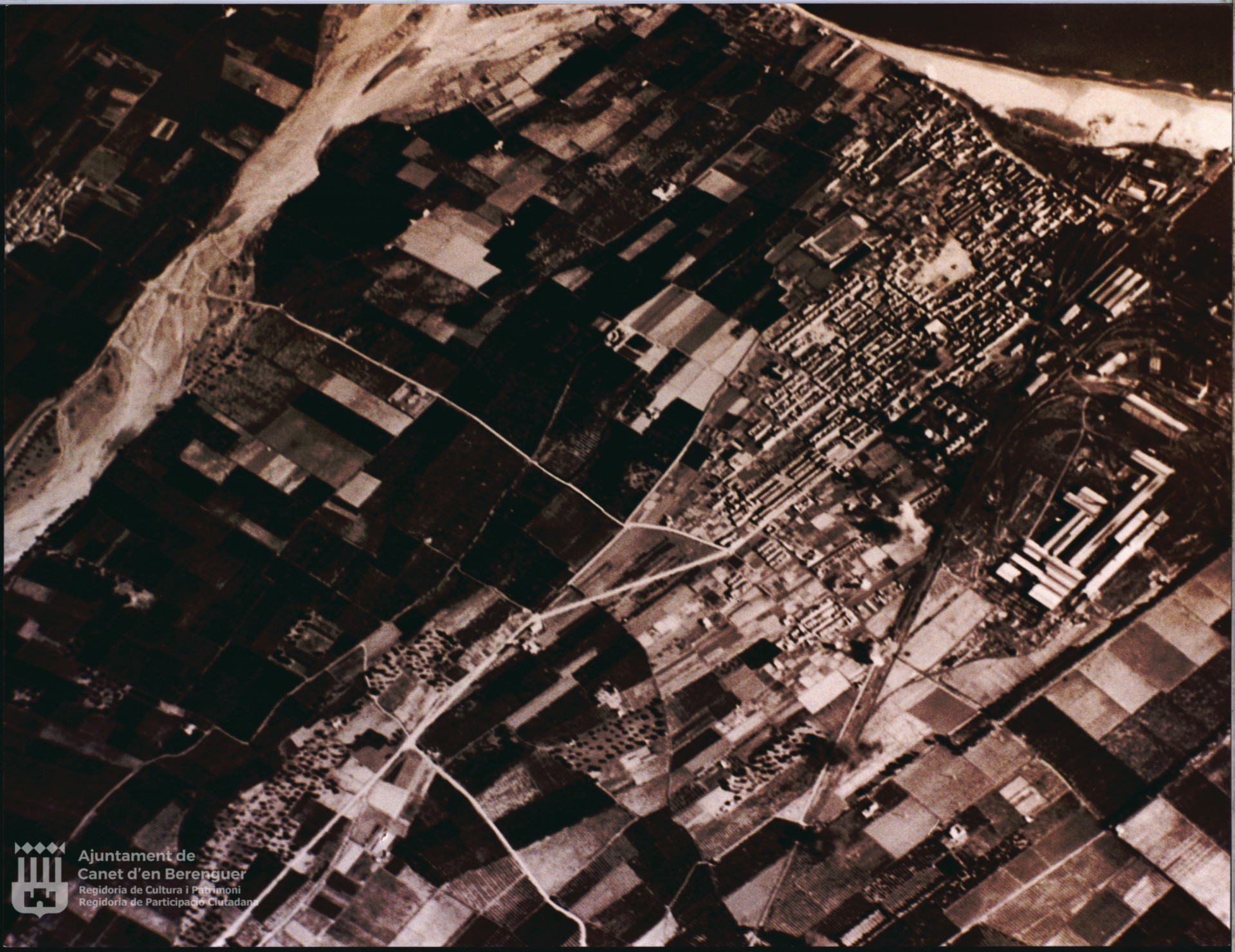 Vista aèria Canet d'en Berenguer