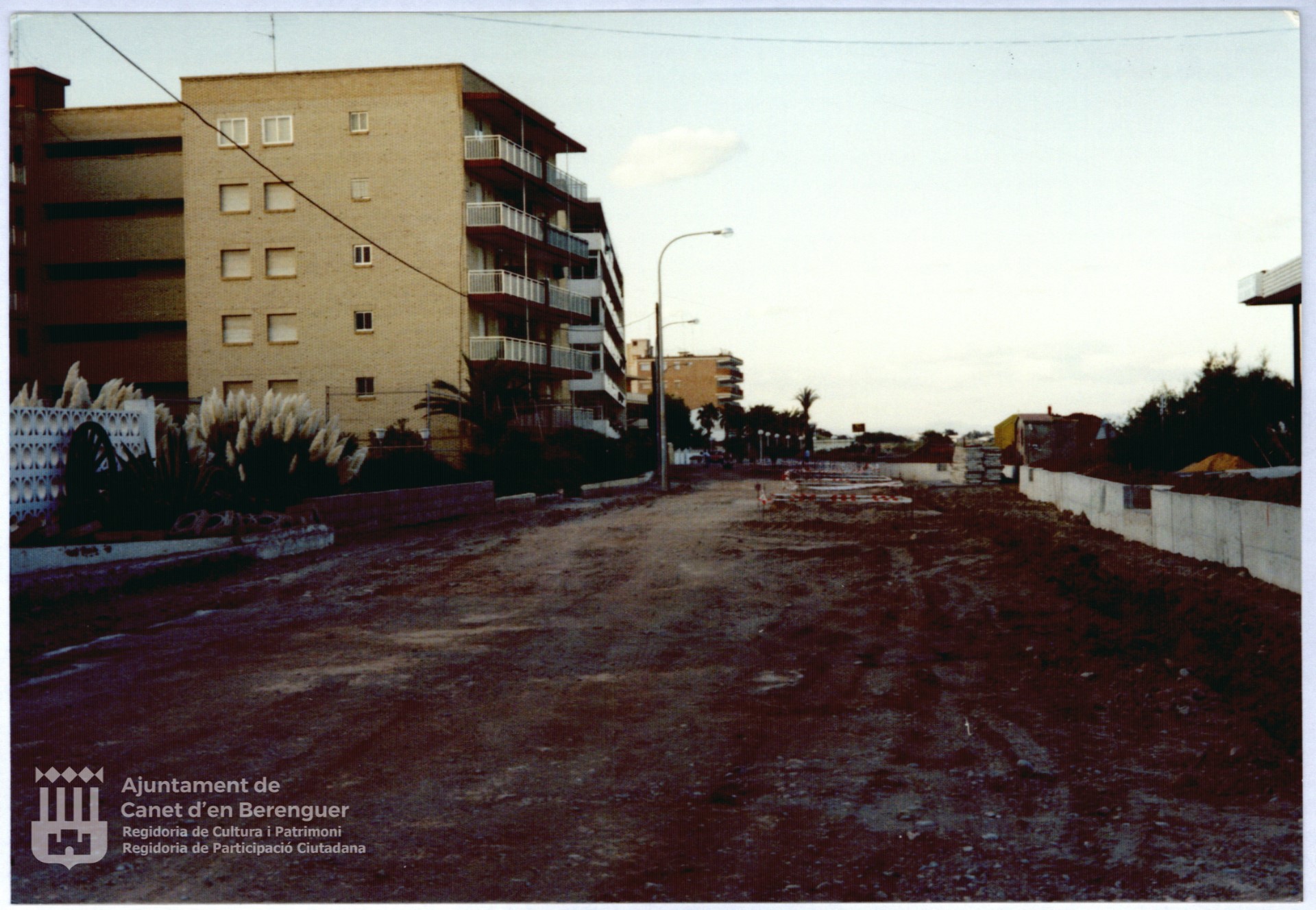 Construcció passege marítim